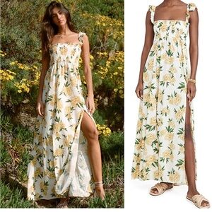 Agua Bendita Leandra Voila Maxi Dresses Size Medium